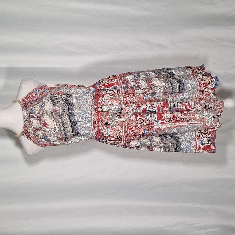 SILK Floreat size m dress  rare print